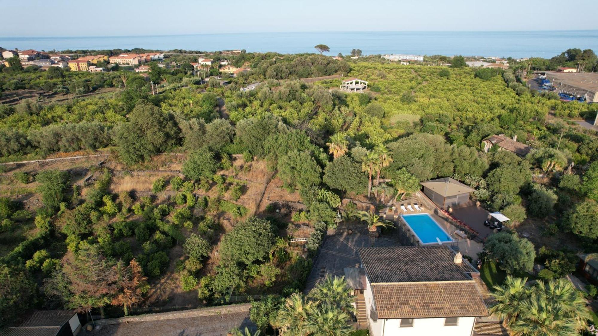 Villa Biddizza Acireale Buitenkant foto
